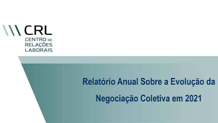 
		Relatório anual sobre a evolução da negociação coletiva em 2021
	