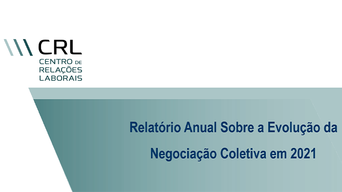 Relatório anual sobre a evolução da negociação coletiva em 2021