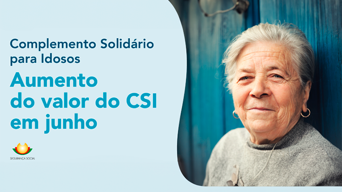Aumento do Complemento Solidário para Idosos a partir de junho