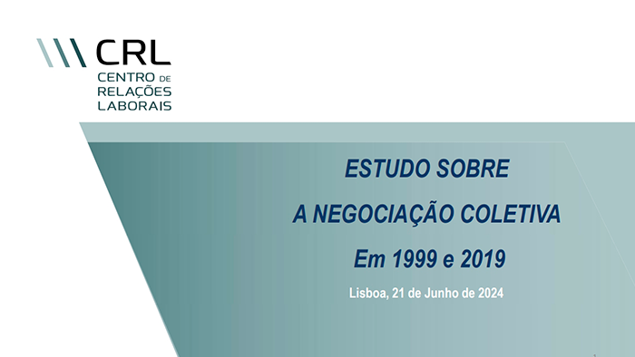 Apresentação do Estudo Sobre a Negociação Coletiva em 1999 e 2019