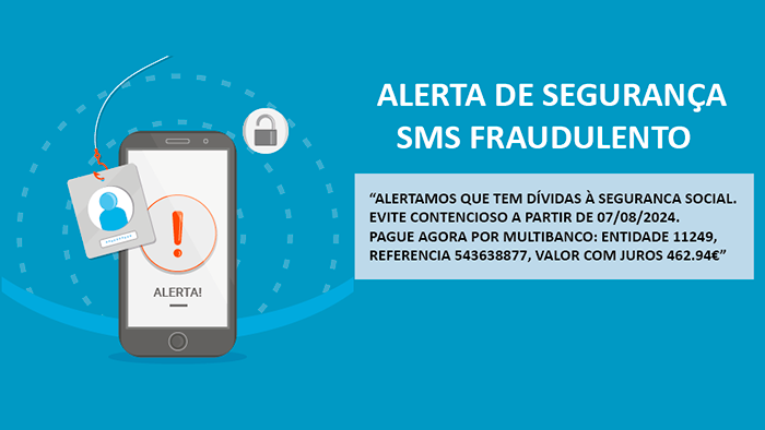 Segurança Social | Alerta de SMS Fraudulento